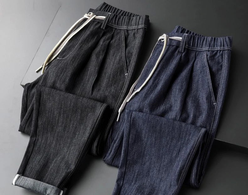 Women Jeans High Waist 2025 Spring Summer Fashion Streetwear Straight Wide Leg Pants Loose Casual Female Denim Trousers