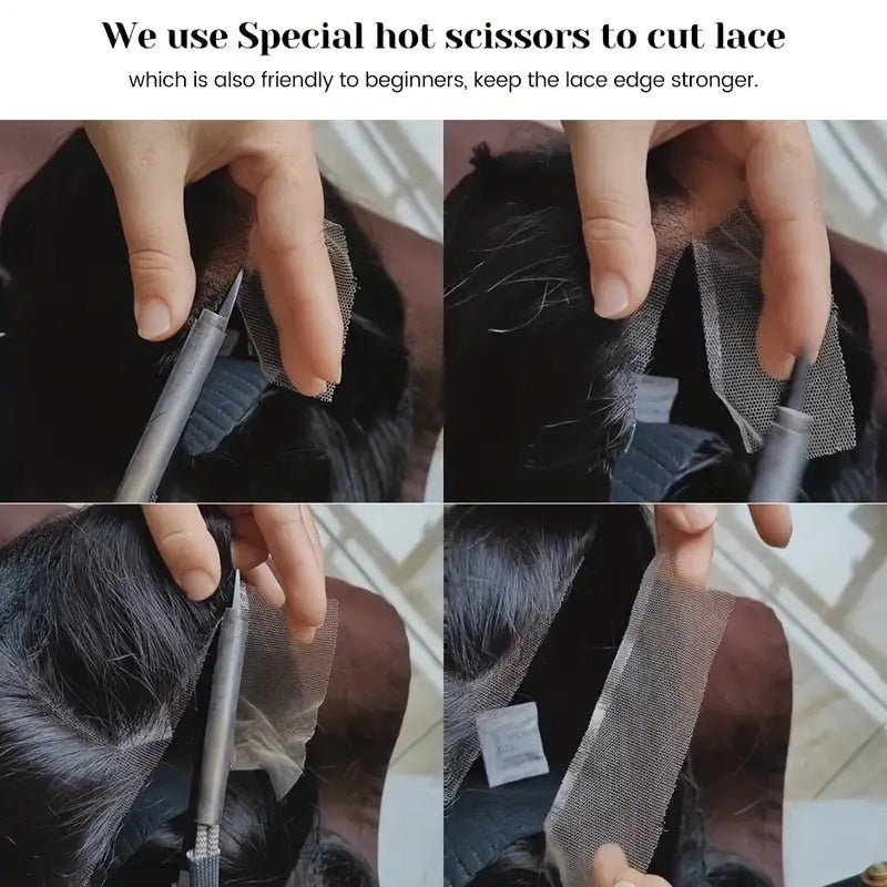 13*4 Red Straight Bob Wig - 180% Density Remy Human Hair Wig with Pre-Plucked Lace Front for Women and Girls