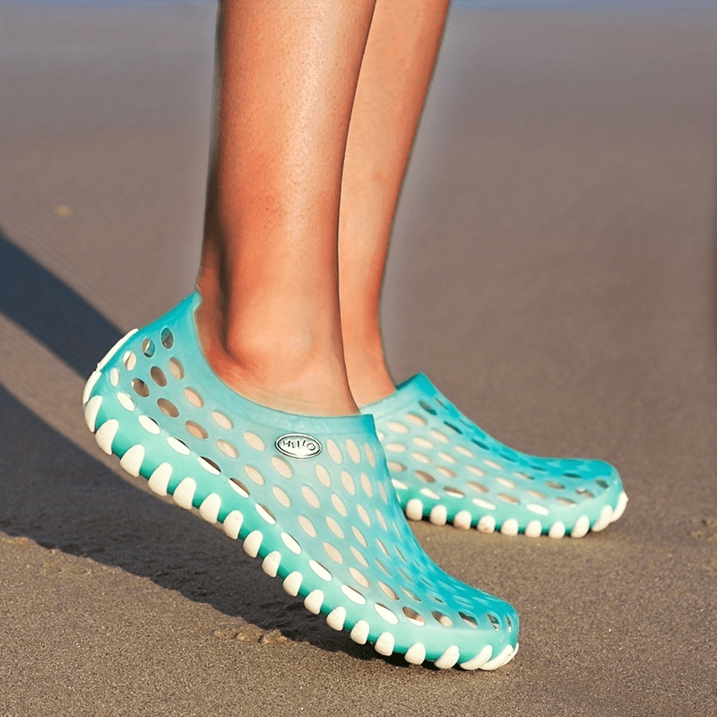 Breathable Unisex Garden Sandals - Non-Slip Summer Slides with Round Toe Design, Perfect for Outdoor Couples Wear