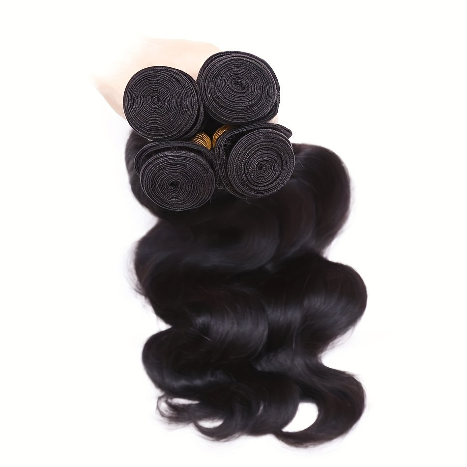 3PCS Body Wave Human Hair Bundles 10A Vietnamese Virgin Human Hair Body Wave Bundles Natural Color 100% Unprocessed Human Hair Weave Extensions