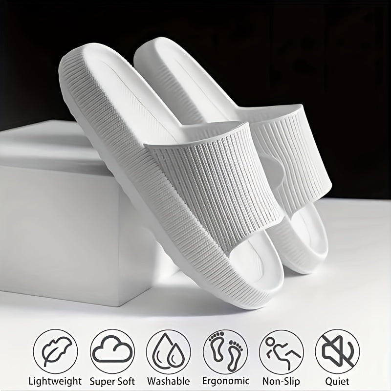 Comfort-Boosting Womens Sandals - Durable EVA, Indoor/Outdoor Versatility, Stylish Thick Sole Design