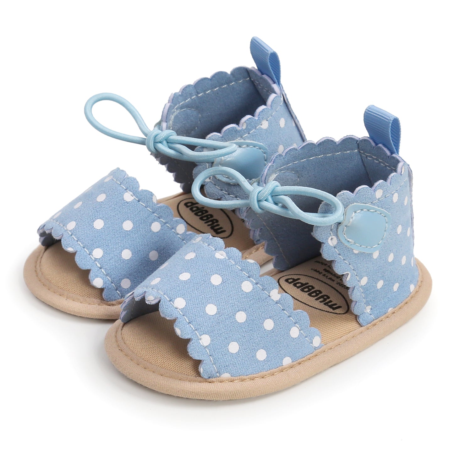 Adorable & Lightweight Baby Girl Sandals: Open-Toe, Easy Fasten Crib Shoes Perfect for First Walkers – Spring/Summer Ready