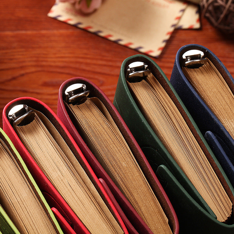 1 Vintage-Style Notebook with 75 Sheets of Kraft Paper Inside - A Unique Surprise Gift