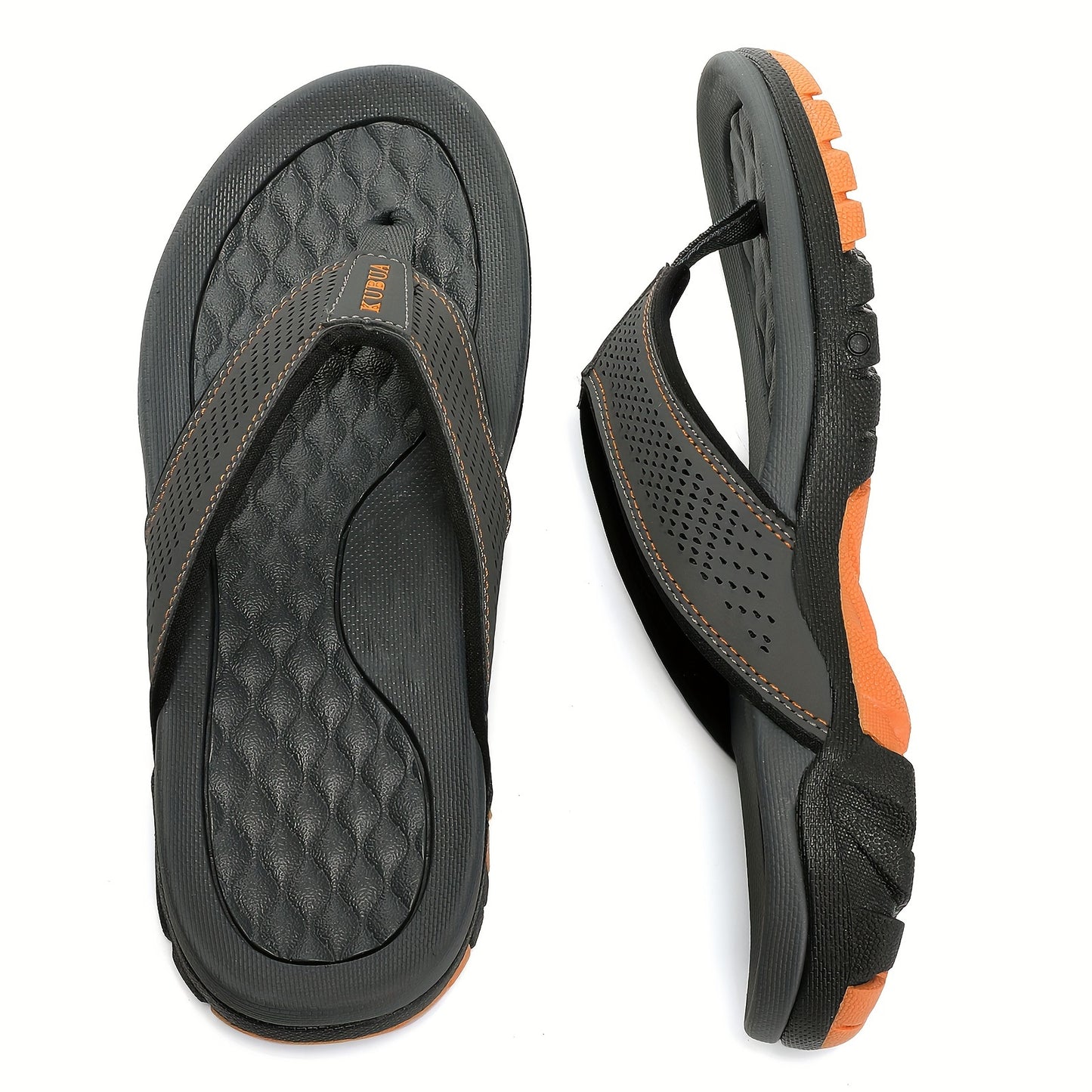Men's Beach Flip-Flops Water Sandals Outdoor Athletic Thong Sandal Slippers