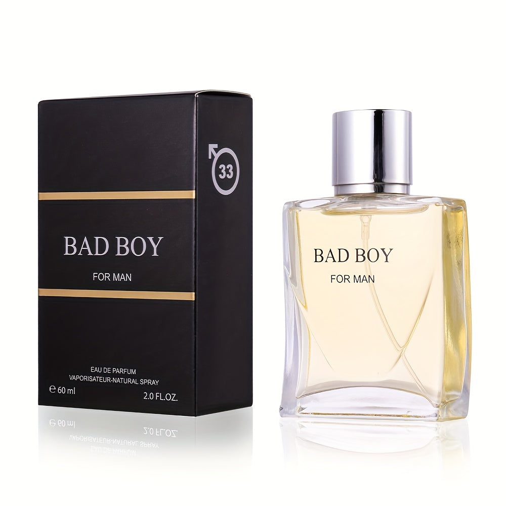 60ml Luxury Eau De Parfum for Men - Refreshing, Long-Lasting, and Seductive Fragrance with Fruity Notes, Perfect for Dating, Daily Life, and a Thoughtful Gift Idea