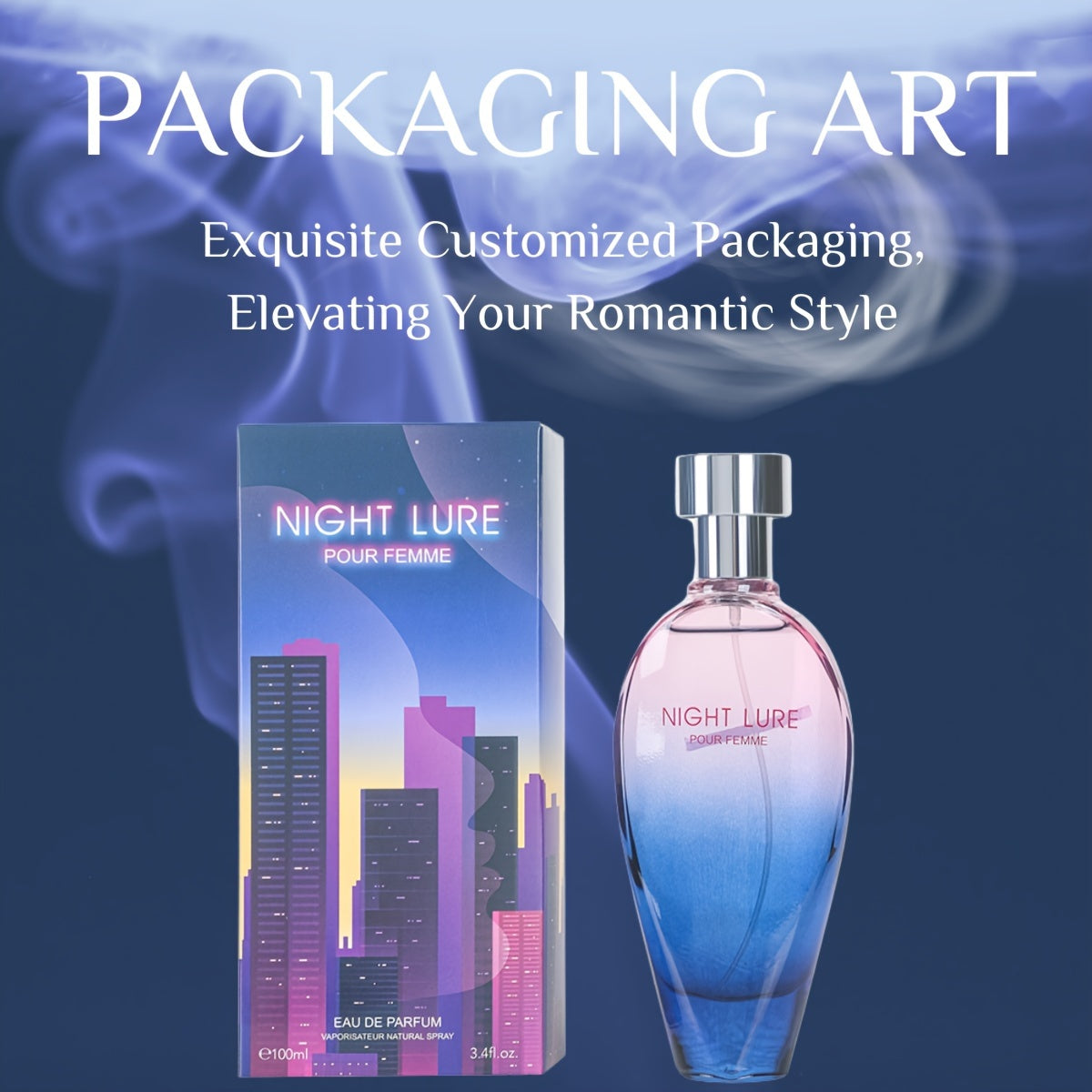 100ml Radiant Moonlight Eau de Parfum - A Luminous Fusion of Fruity-Floral Scents, Enveloping You in Sweet Elegance and Woodland Charm