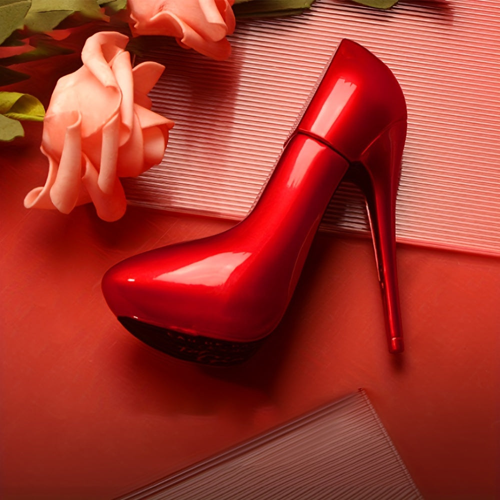 High Heel Styling Perfume Eau De Parfum Spray Orchid Violet Natural Fragrance Parfum Lasting And Charming Personal Perfume For Women And Girls 30ML