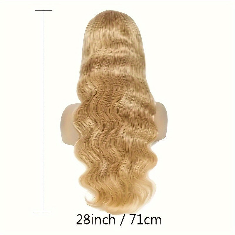 Hot Selling New Styles13x6 Ombre Honey Blonde Lace Front Wigs Human Hair, 27# Frontal Wigs Pre Plucked Bleached Knots Transparent Lace Front Wig Human Hair For Black Women Glueless Human Hair Wig