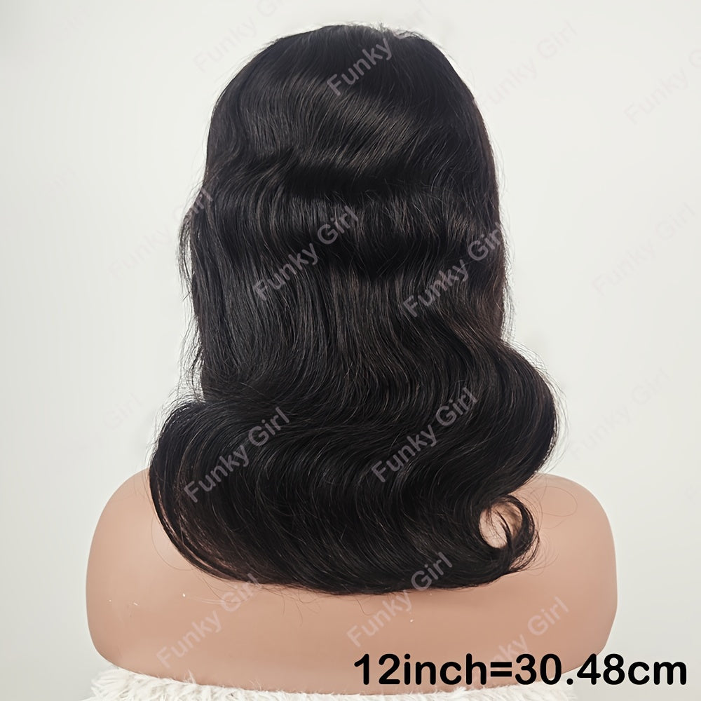 Body Wave Bob Wig 13x4 Transparent Lace Frontal Wig Brazilian Human Hair Wigs Remy Hair Body Wave Short Bob 13x4 Lace Front Wig 150%