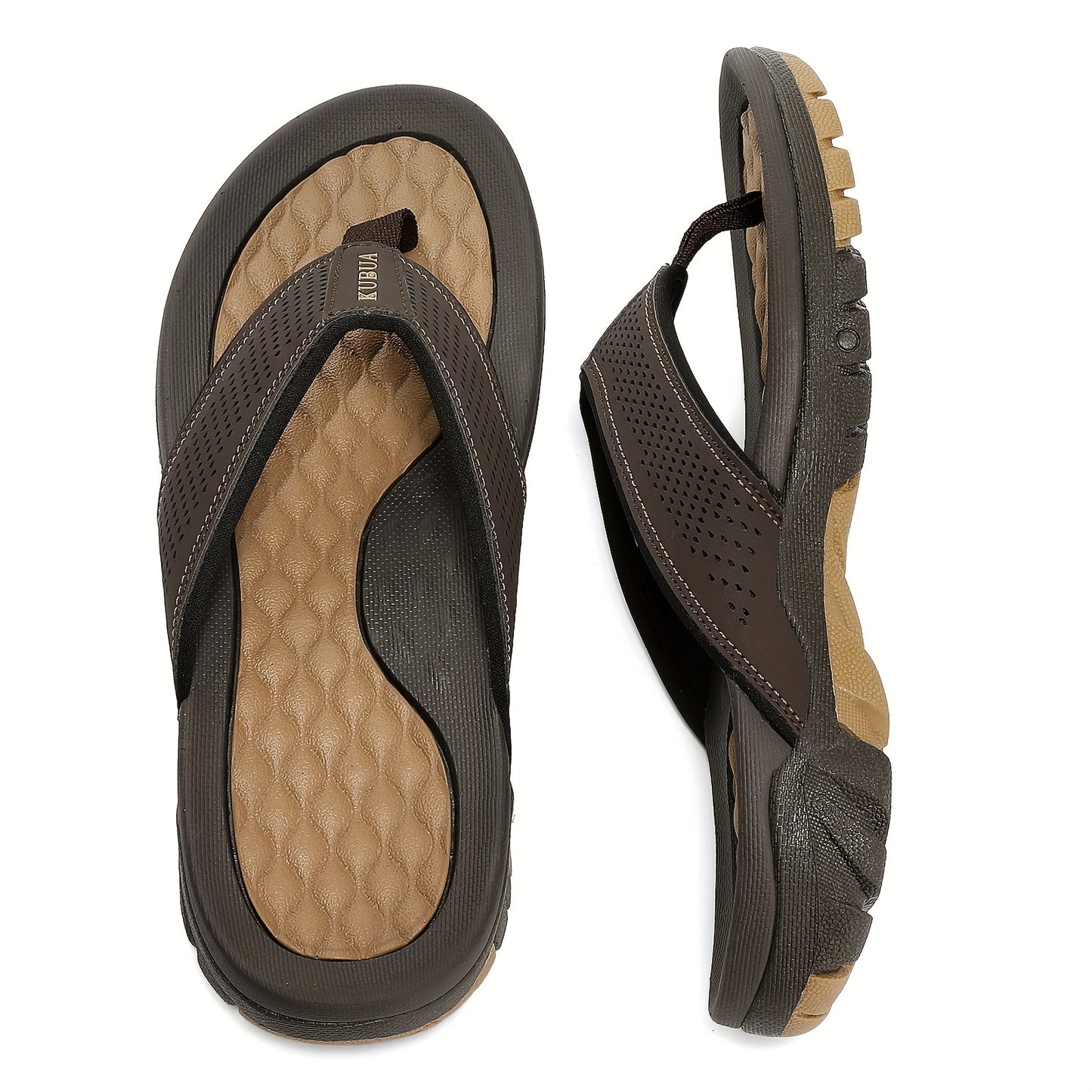 Men's Beach Flip-Flops Water Sandals Outdoor Athletic Thong Sandal Slippers