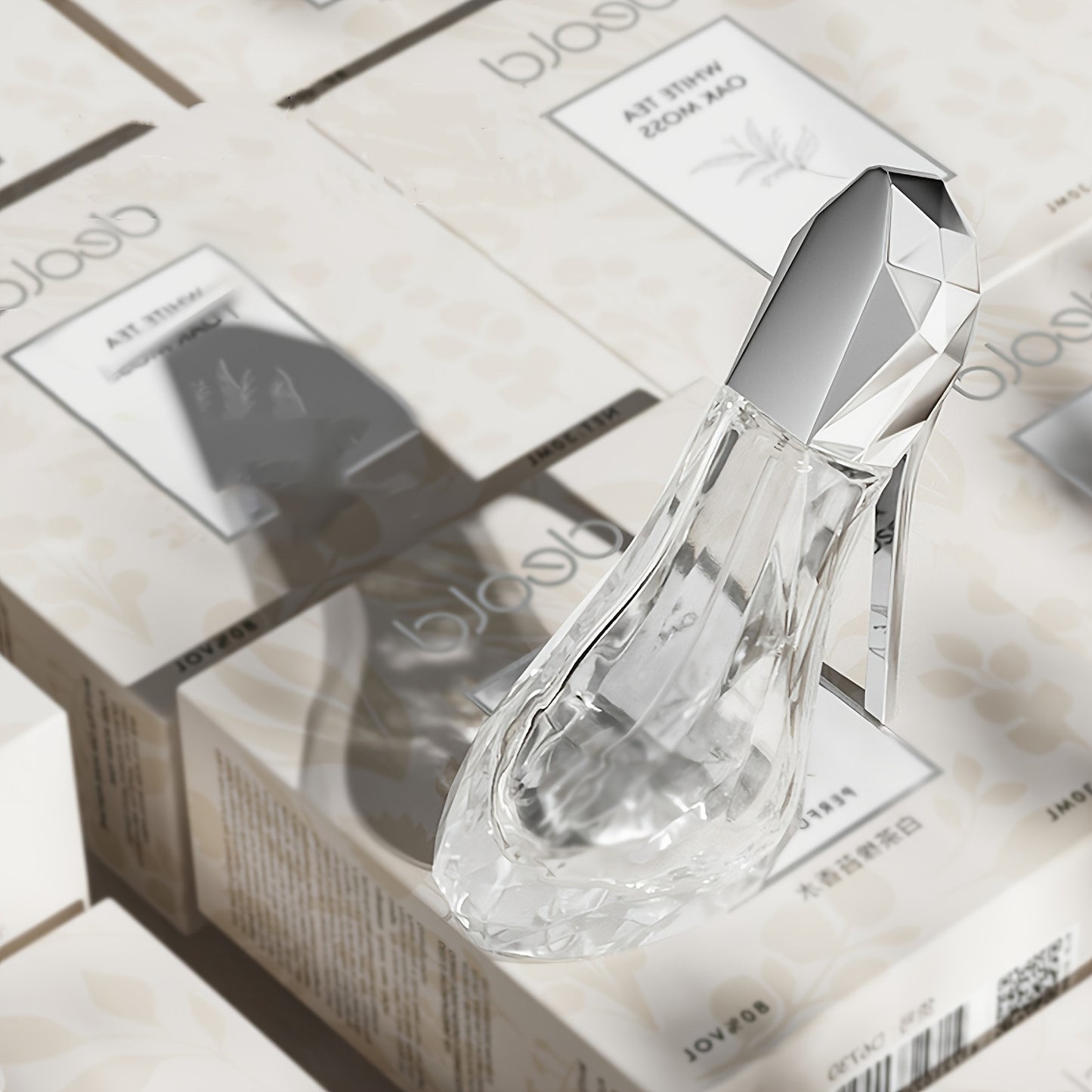 High Heel Styling Perfume Eau De Parfum Spray White Tea Natural Fragrance Parfum Long Lasting and Charming Personal Perfume for Women and Girls 1.01oz Valentine's Day Gift