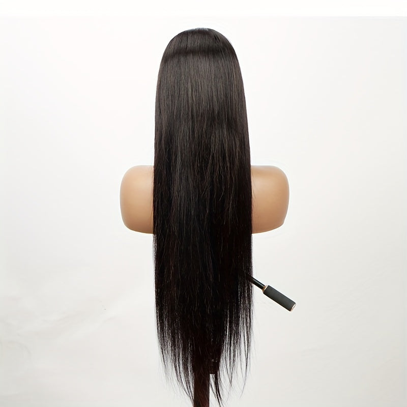 Glueless Wigs Human Hair Lace Frontal Wig Brazilian Straight Human Hair Wig HD 4X4 Lace Front Wig Ready To Wear 150% Density