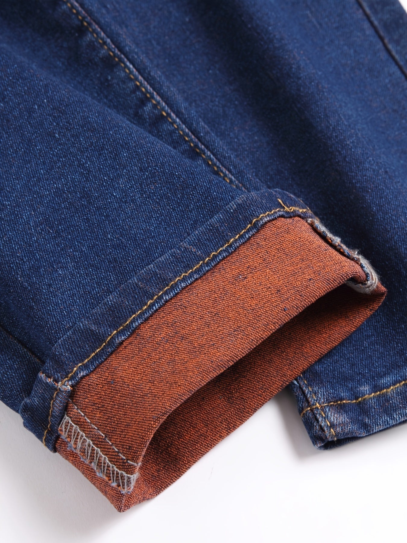 Men's Ripped Jeans Straight Leg Stretch Skinny Jeans For Men, Slim Fit Denim Pants