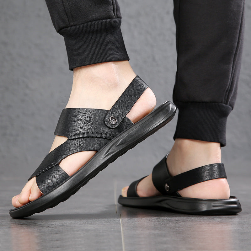 Men's Sandals, Durable Non Slip Outdoor Beach Water Shoes, Spring And Summer