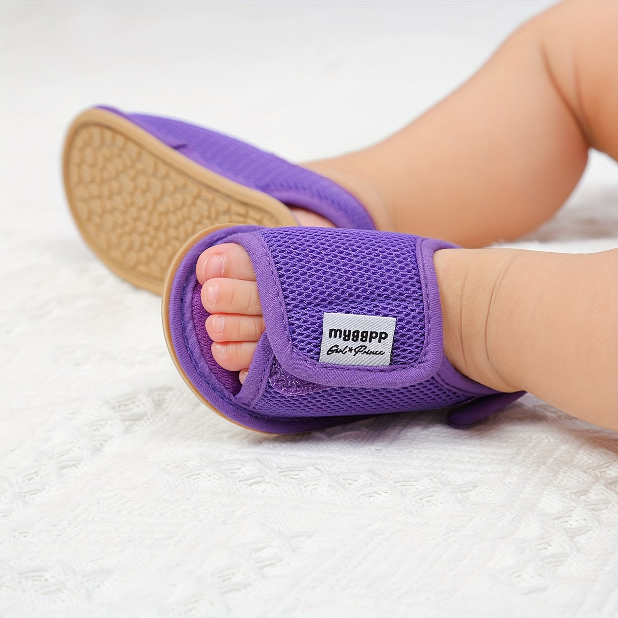 Baby Girls Boys Mesh Breathable Sandals New Soft Crib Shoes First Walker Shoes Beach Shoes For Newborn Infant, Spring And Summer