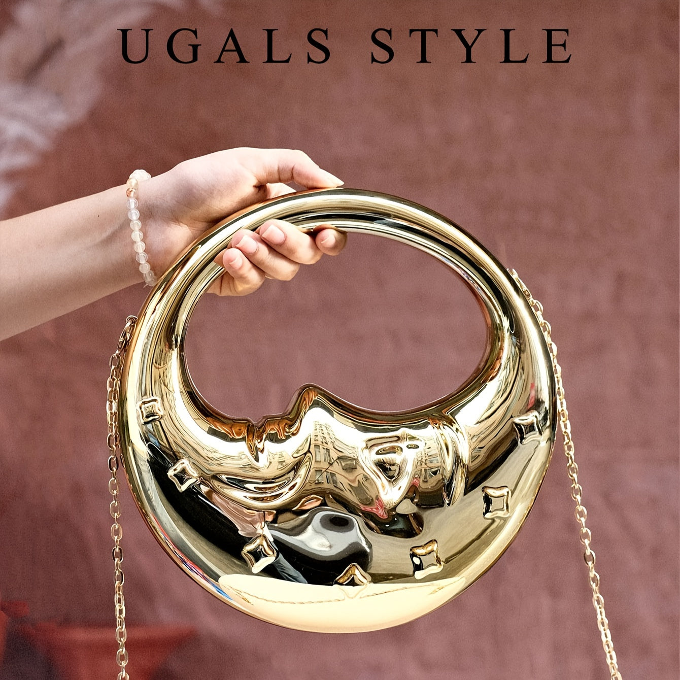 Luxury Women's Party Prom Box Evening Clutch Acrylic Transparent Clutch Waterproof Crossbody Bag Tready Bride Bag, Perfect For Party, Wedding, Dinner/Banquet, Matching With Wedding Dress,Formal Dresses, Prom Dress, Birthday D