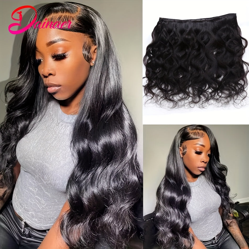 3PCS Body Wave Human Hair Bundles 10A Vietnamese Virgin Human Hair Body Wave Bundles Natural Color 100% Unprocessed Human Hair Weave Extensions