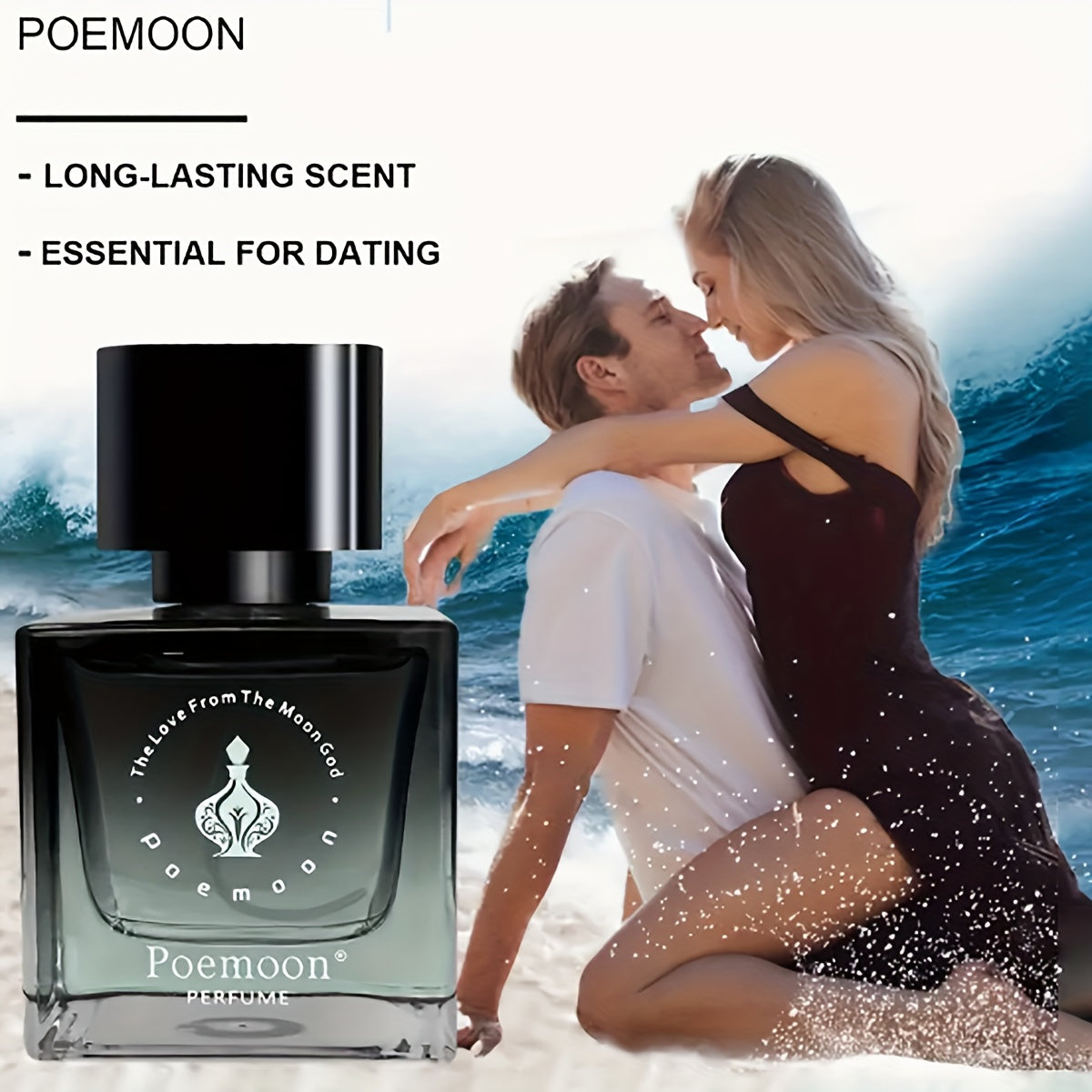 Poemoon Cologne, Discover our Men's Eau de Parfum Spray, an all-day masculine fragrance suitable for any occasion, Showing the Male Calm Atmosphere, Conveniently sized at 1.7 fl oz, it's perfect for day or night wear and make