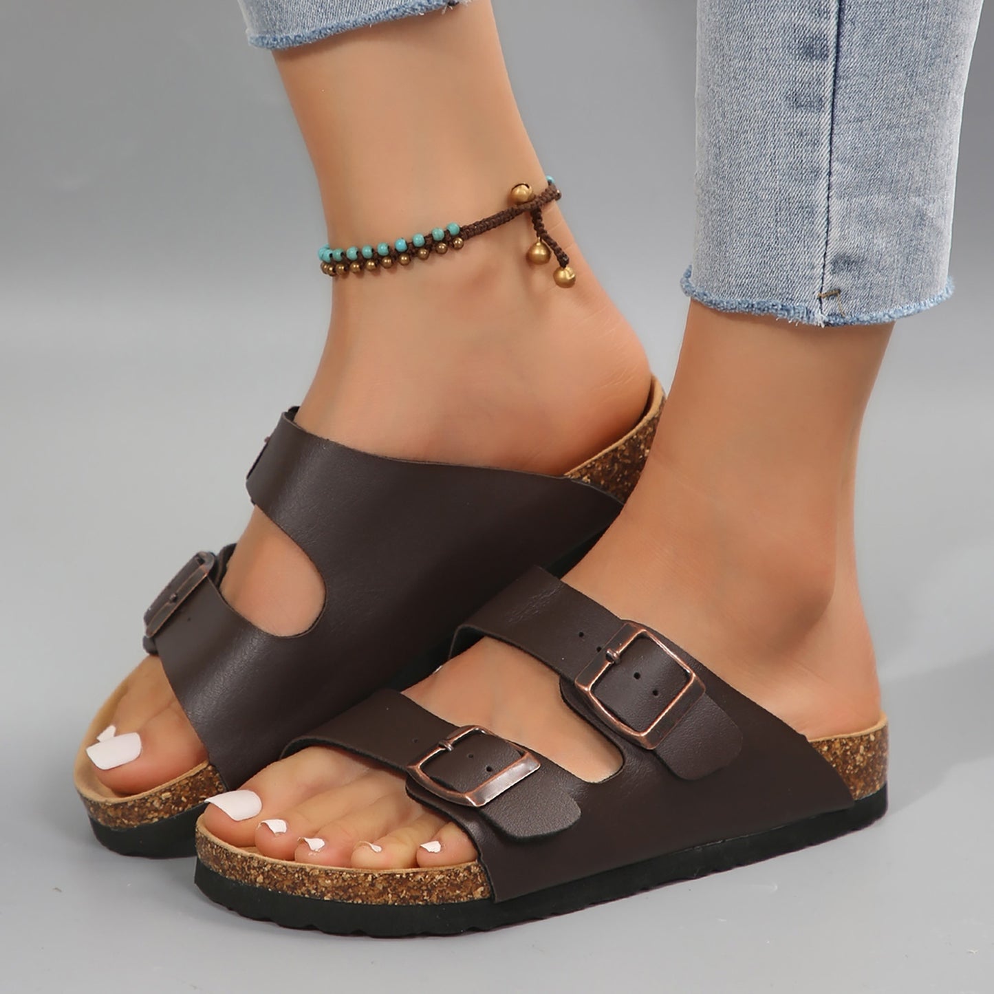 Comfortable Summer Sandal Slippers for Women - Soft, Breathable, and Adjustable Straps - Perfect for Beach, Pool, or Outdoor Activities