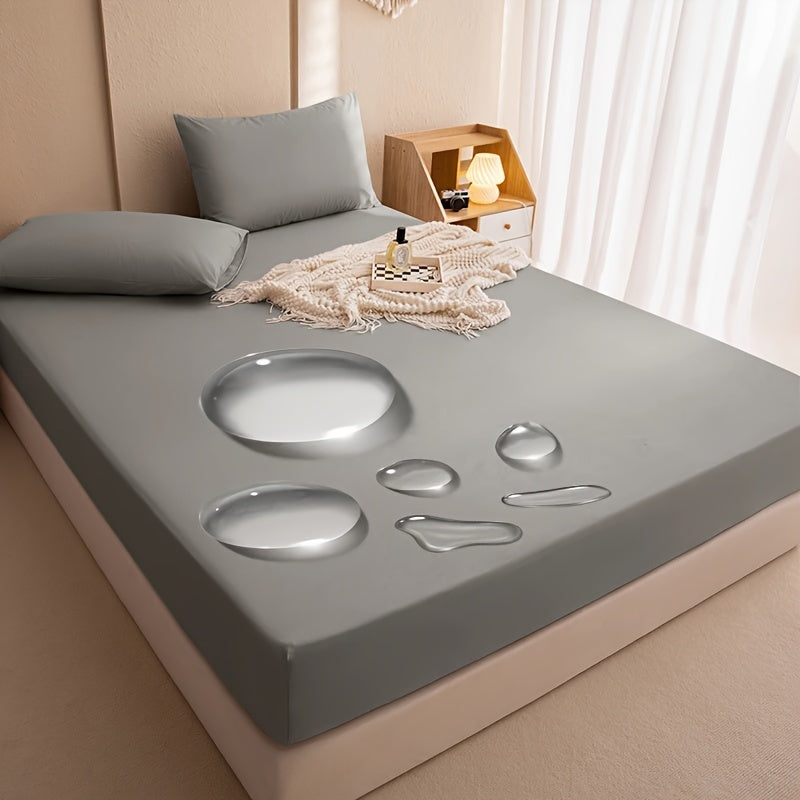 2-pack Waterproof Urine-proof Fitted Sheet, Anti-slip and Dust-proof Mattress Protector, Deep Pocket Elastic Fitted Sheet Protector, Sofa Cover, Single Bed Cover, Double Bed Sheet, Waterproof and Moisture-proof Mattress Prote