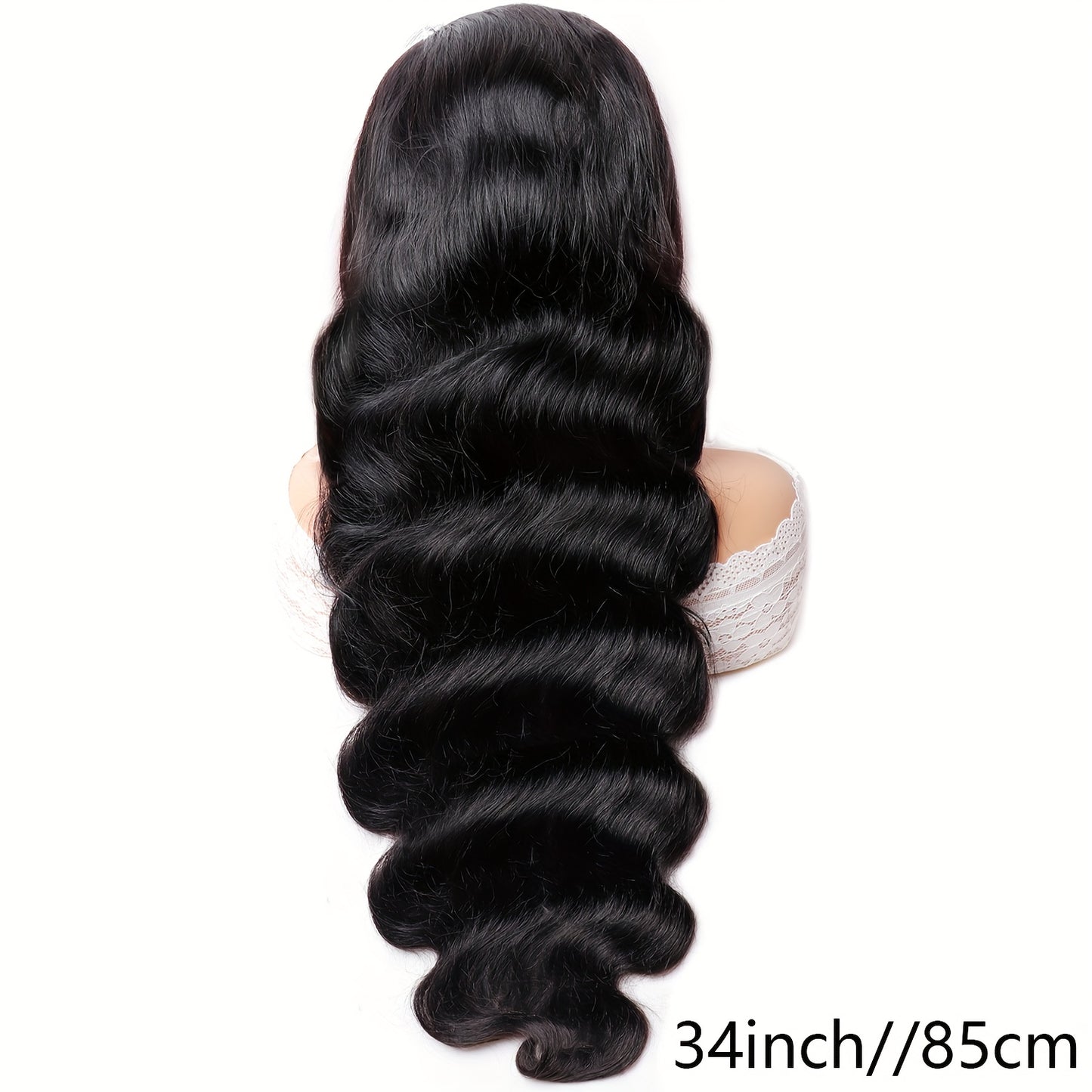 360 Lace Front Wigs Pre Plucked 150% Density Human Hair 360 HD Lace Frontal Wigs Body Wave Wig For Women With Baby Hair Natural Color (16-34 Inch, Natural Color)