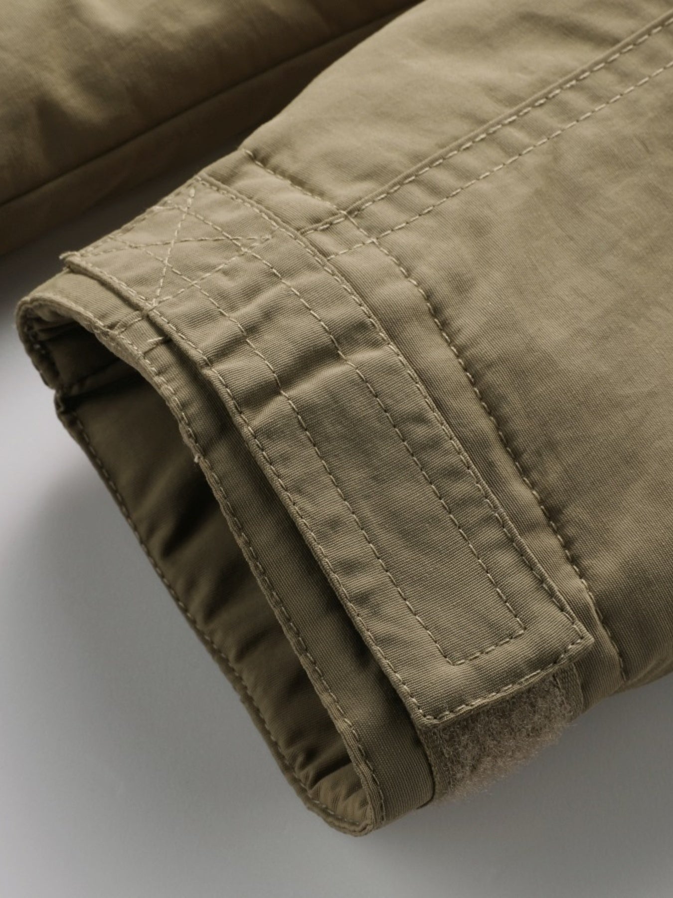 WarmthMax Cargo Jacket for Men - Fleece Lined, Removable Hood, Military Style, Water Resistant, Breathable, and Adjustable Fit for Outdoor Activities