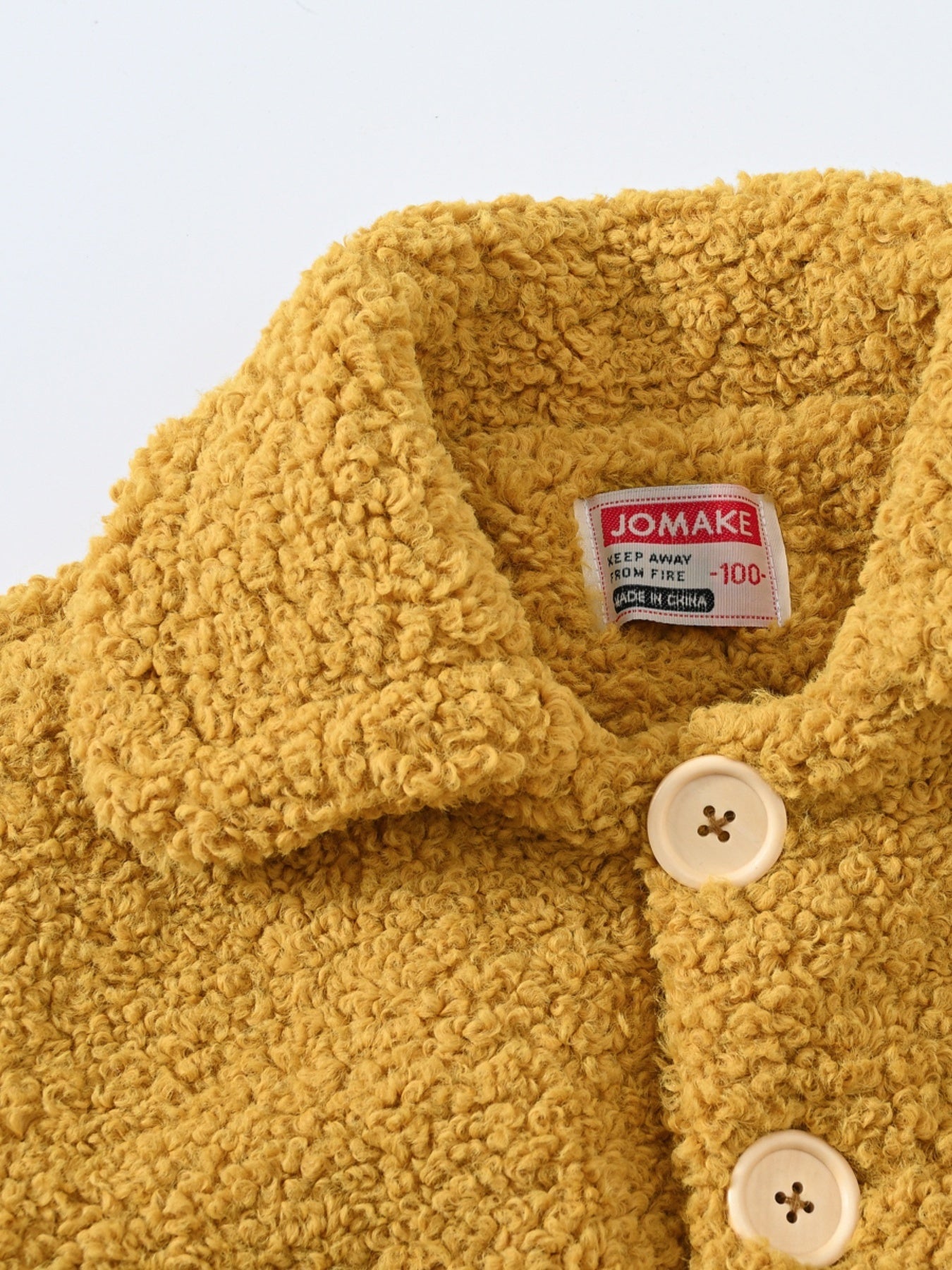 Girls' Cozy Fleece Jacket - Two-Tone Color Block with Plush Lining, Long Sleeves & Button Front, Casual Korean Style Winter Outerwear for Youngsters, Youngsters'S Winter Jacket | Buttonup Front Jacket | Plush Lining Jacket