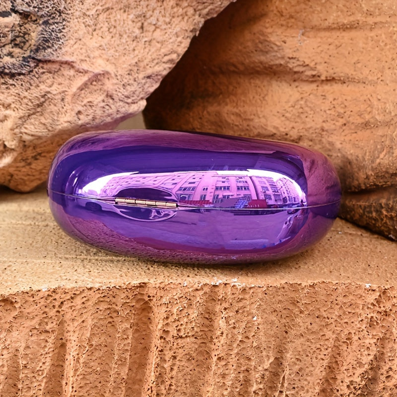 [Transparent Waterproof Party Clutch Bag] Luxury Women's Party Prom Box Evening Clutch Acrylic Transparent Clutch Waterproof Crossbody Bag Tready Bride Bag, Perfect For Party, Wedding, Dinner/Banquet, Matching With Wedding Dr