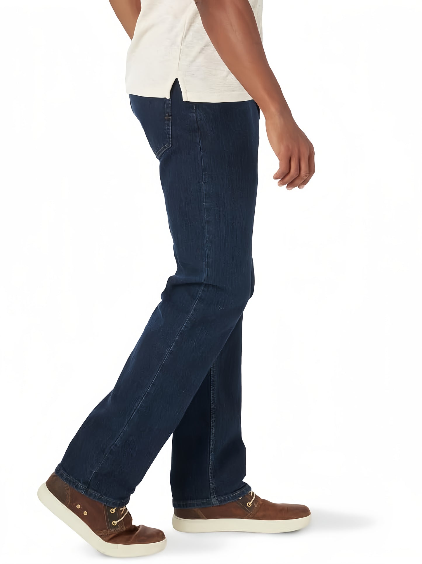 Straight-Leg Jeans, Classic Business Casual Jeans for Men, Denim Pants, Men'S Jeans, Slim-Fit Jeans, Skinny Jeans - Versatile All-Season Jeans, Business Jeans, Stylish Jeans, Regular Fit, Polyester Blend, Machine Washable.