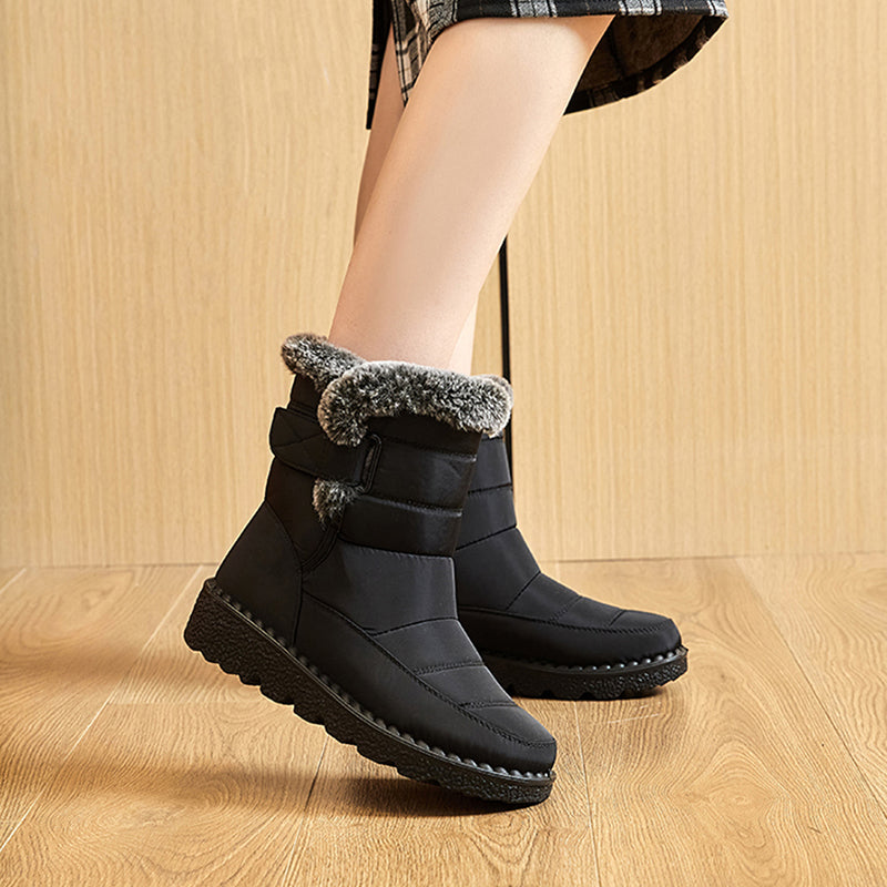 Winter Boots for Women New Long Plush Snow Boots Woman Platform Ankle Boots Warm Shoes
