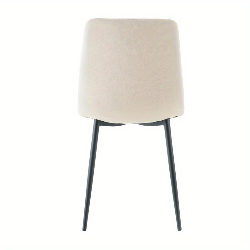 Table and chair set one table and four chairs. Clear tempered glass table top 0.3 feet thick black wrought iron legs. Black spray paint chair legs.