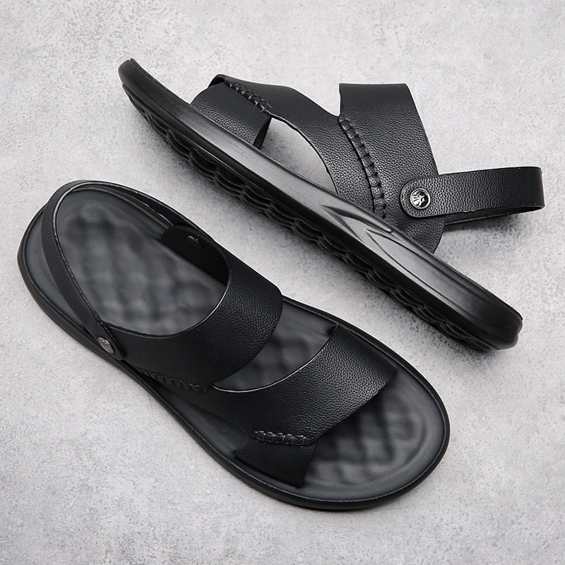Men's Sandals, Durable Non Slip Outdoor Beach Water Shoes, Spring And Summer