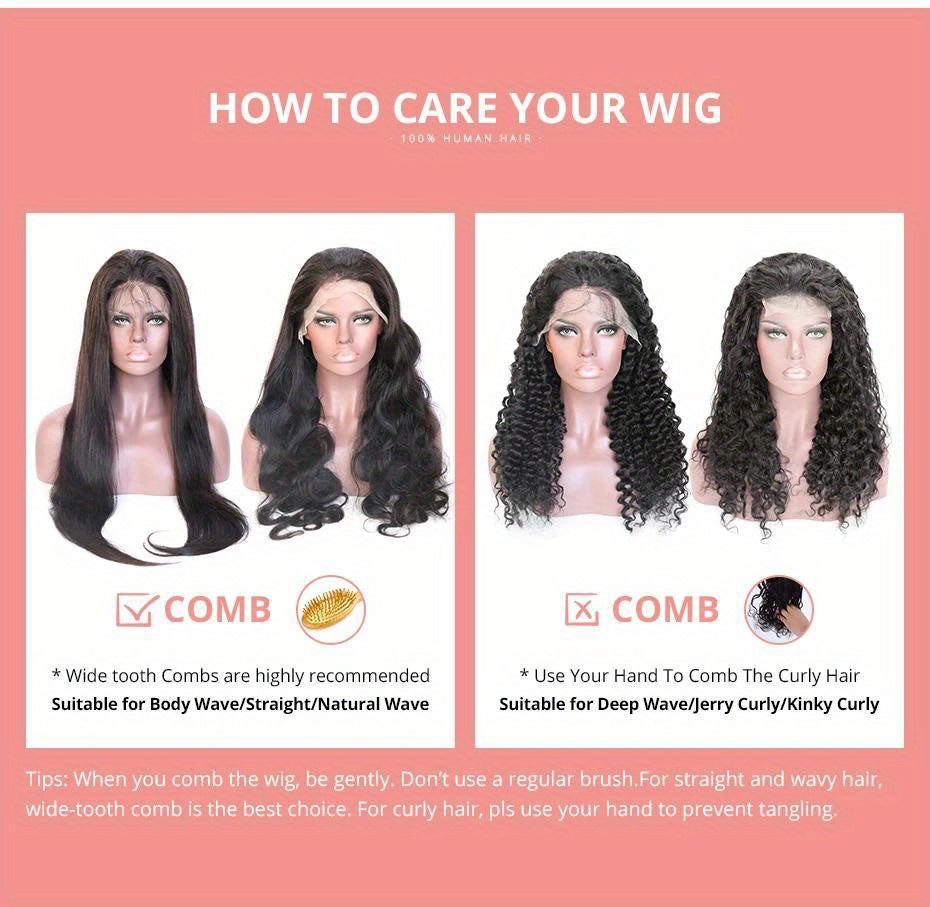 40 Inch Transparent Deep Wave HD Lace Frontal Wig Glueless Wig Human Hair Brazilian 360 Full Lace Wig Water Wave Curly HD Lace Front Wigs PrePlucked