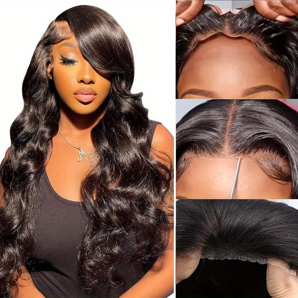 Bye Bye Knots Wig Glueless Wigs Human Hair 200% Density Pre Plucked Pre Cut 5x5 HD Lace Closure Wigs Human Hair Body Wave Lace Front Wigs Human Hair For Women
