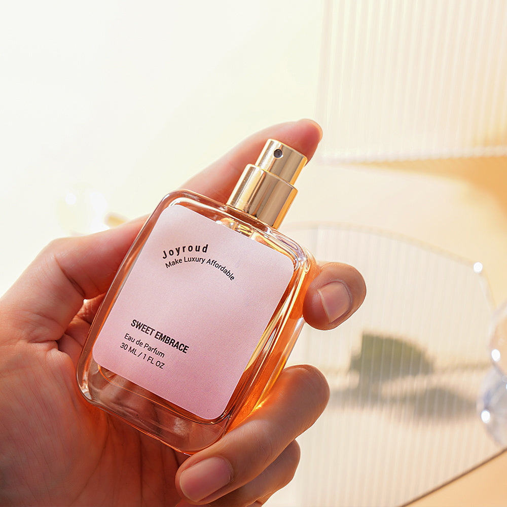 Joyroud Vanilla Amber Perfumes for Women, Exotic Oriental Floral Fragrance Spray for Modern Women, Peach & Almond, Sweet & Warm Eau De Parfum, Good Gift for Girls and Women