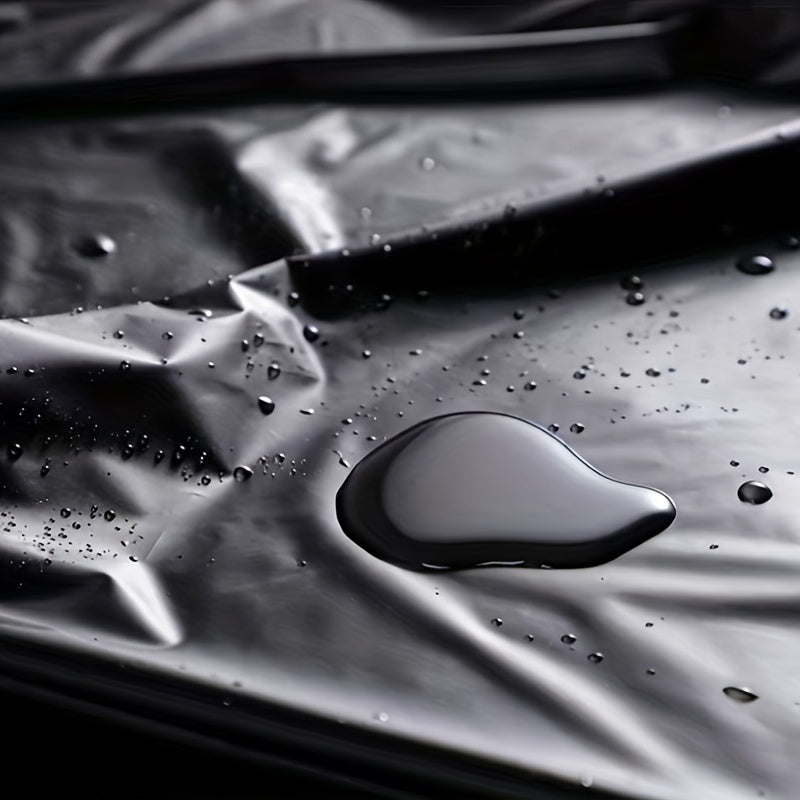 1 Thin Sexy Bed Sheet, Waterproof Bed Sheet, SM Bed Sheet, Massage Isolation Bed Sheet, Black Waterproof PVC Cloth, Reusable 86.61*51.18 Inch