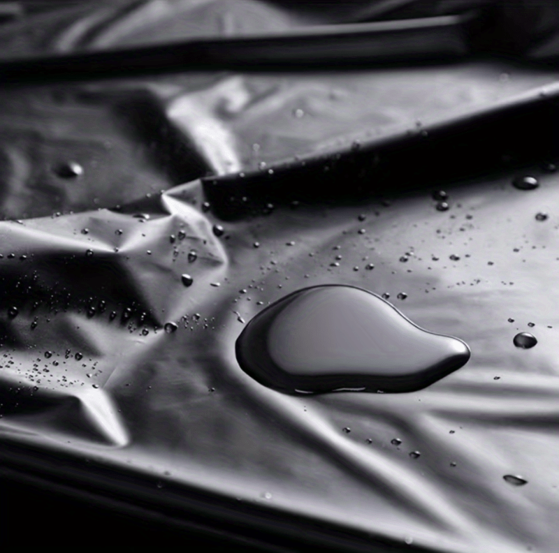 1 Thin Sexy Bed Sheet, Waterproof Bed Sheet, SM Bed Sheet, Massage Isolation Bed Sheet, Black Waterproof PVC Cloth, Reusable 86.61*51.18 Inch