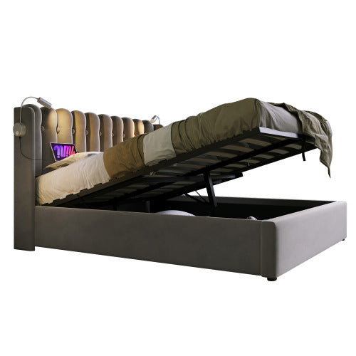 Linen Storage Space Bed Frame