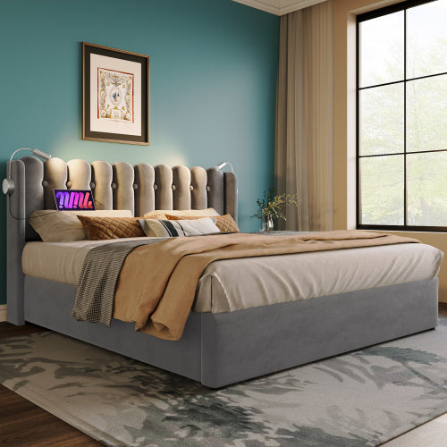 Linen Storage Space Bed Frame