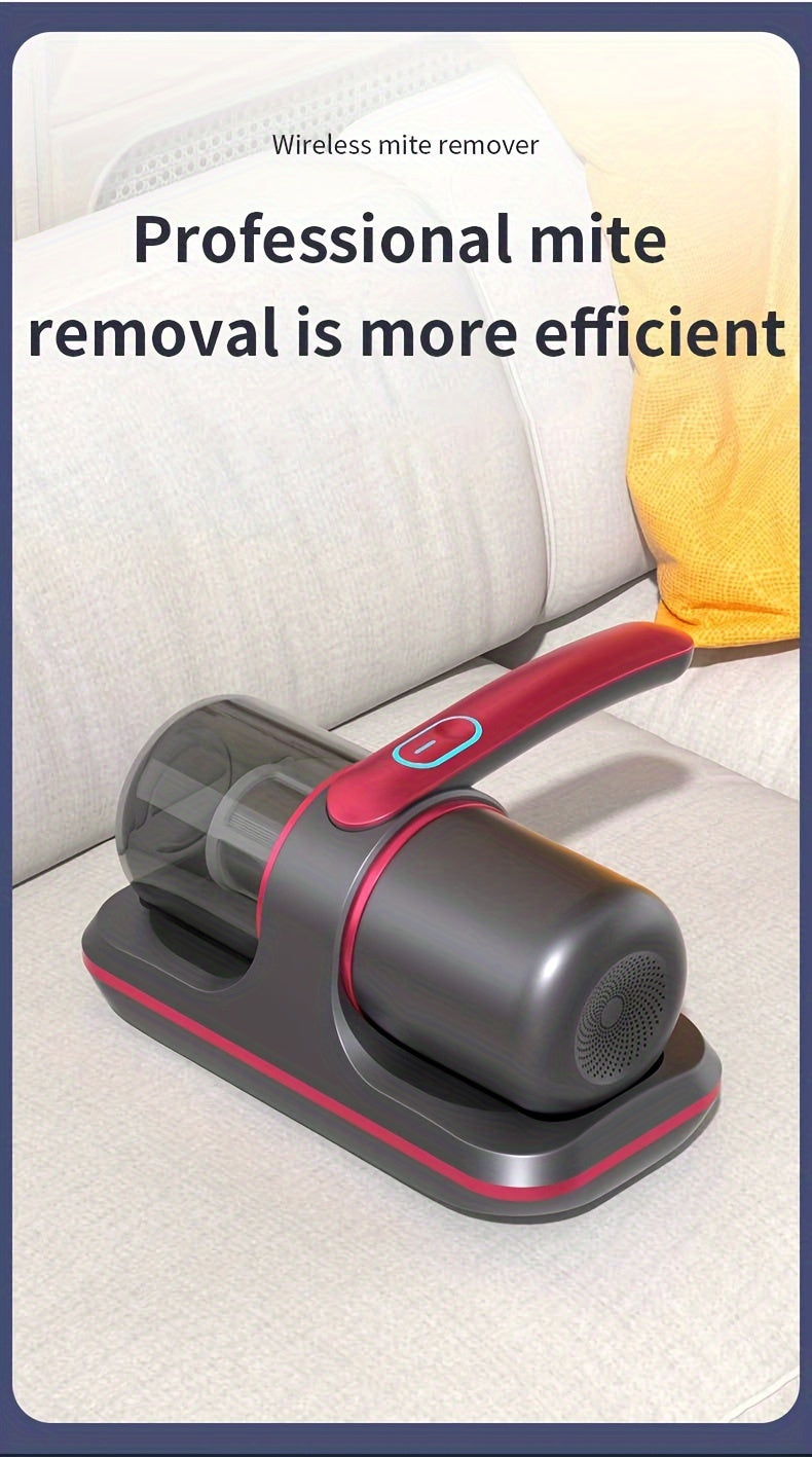 ProClean Bed Mite Remover - Wireless, Handheld, High-Power, Pet Hair Remover, Bed Sheet Cleaner for Home, Effective Mite and Dust Removal, Easy to Use, Portable, and Convenient