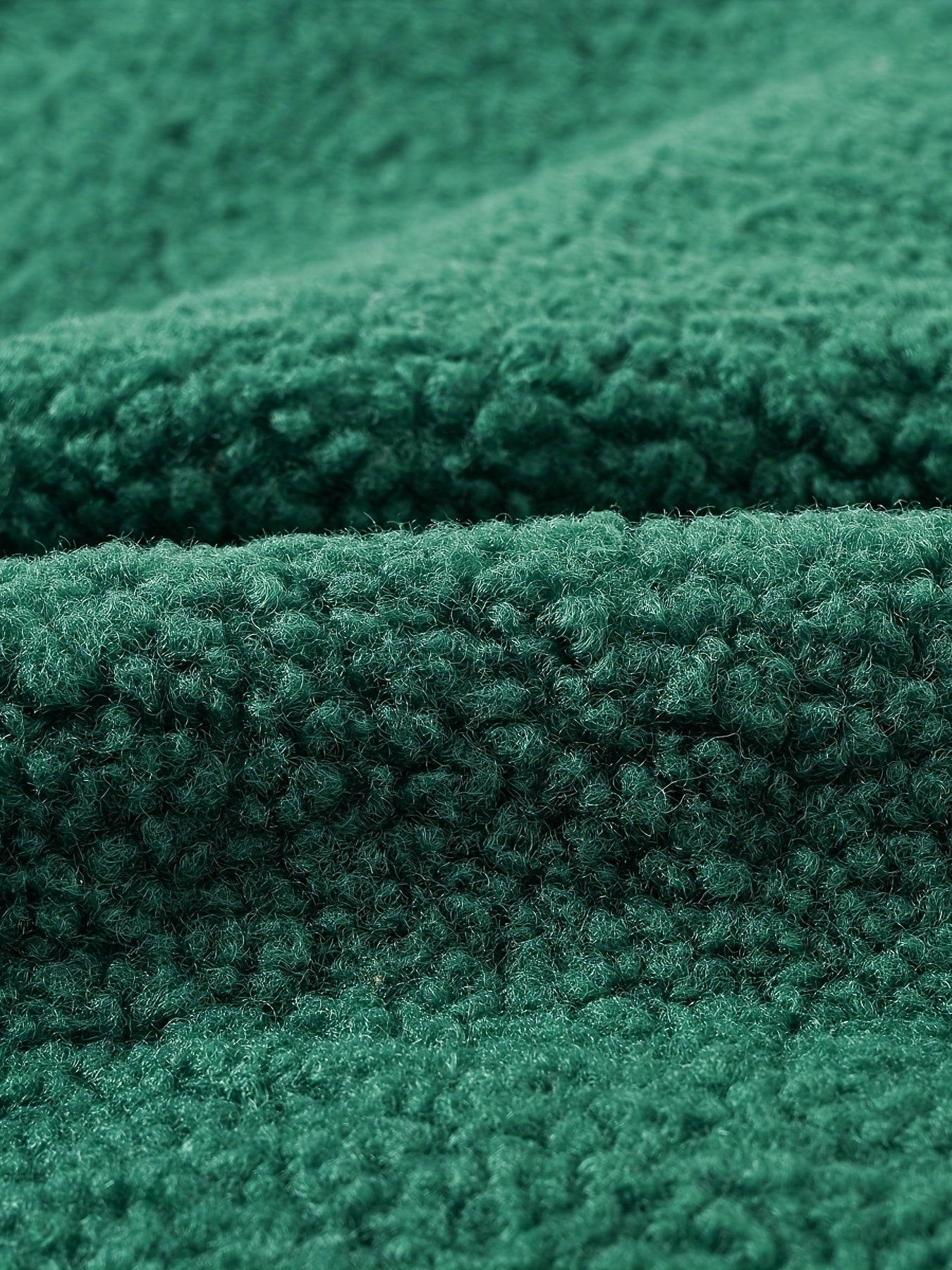 Girls' Cozy Fleece Jacket - Two-Tone Color Block with Plush Lining, Long Sleeves & Button Front, Casual Korean Style Winter Outerwear for Youngsters, Youngsters'S Winter Jacket | Buttonup Front Jacket | Plush Lining Jacket