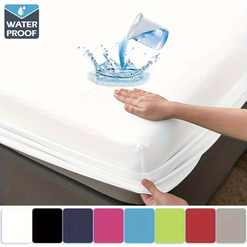 2-pack Waterproof Urine-proof Fitted Sheet, Anti-slip and Dust-proof Mattress Protector, Deep Pocket Elastic Fitted Sheet Protector, Sofa Cover, Single Bed Cover, Double Bed Sheet, Waterproof and Moisture-proof Mattress Prote