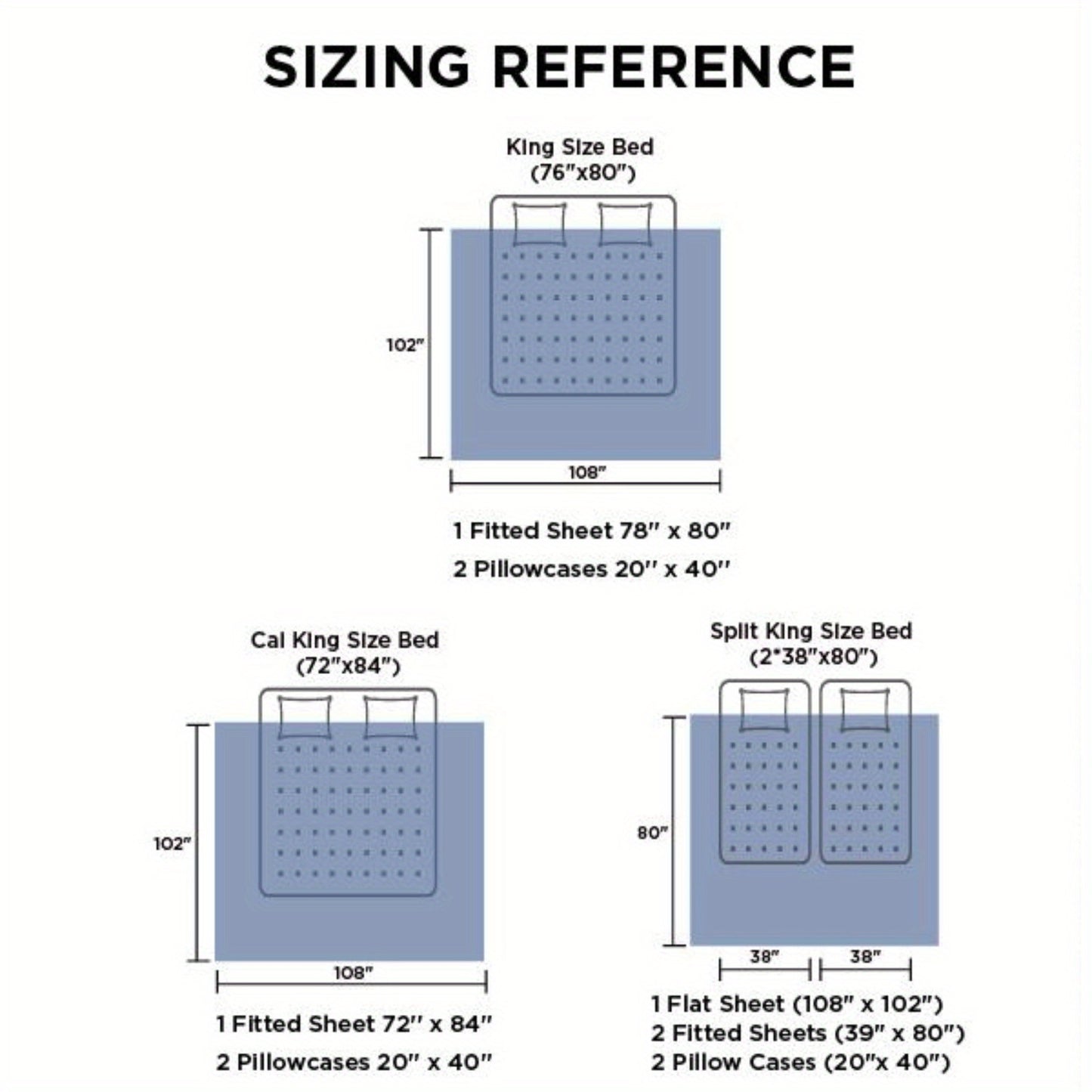 Bedsure California King Sheet Sets - Soft Sheets for California King Size Bed, 3pcs/ 4pcs/ 5pcs Hotel Luxury Sheets Cal King, Easy Care Polyester Microfiber Cooling Bed Sheet Set For women