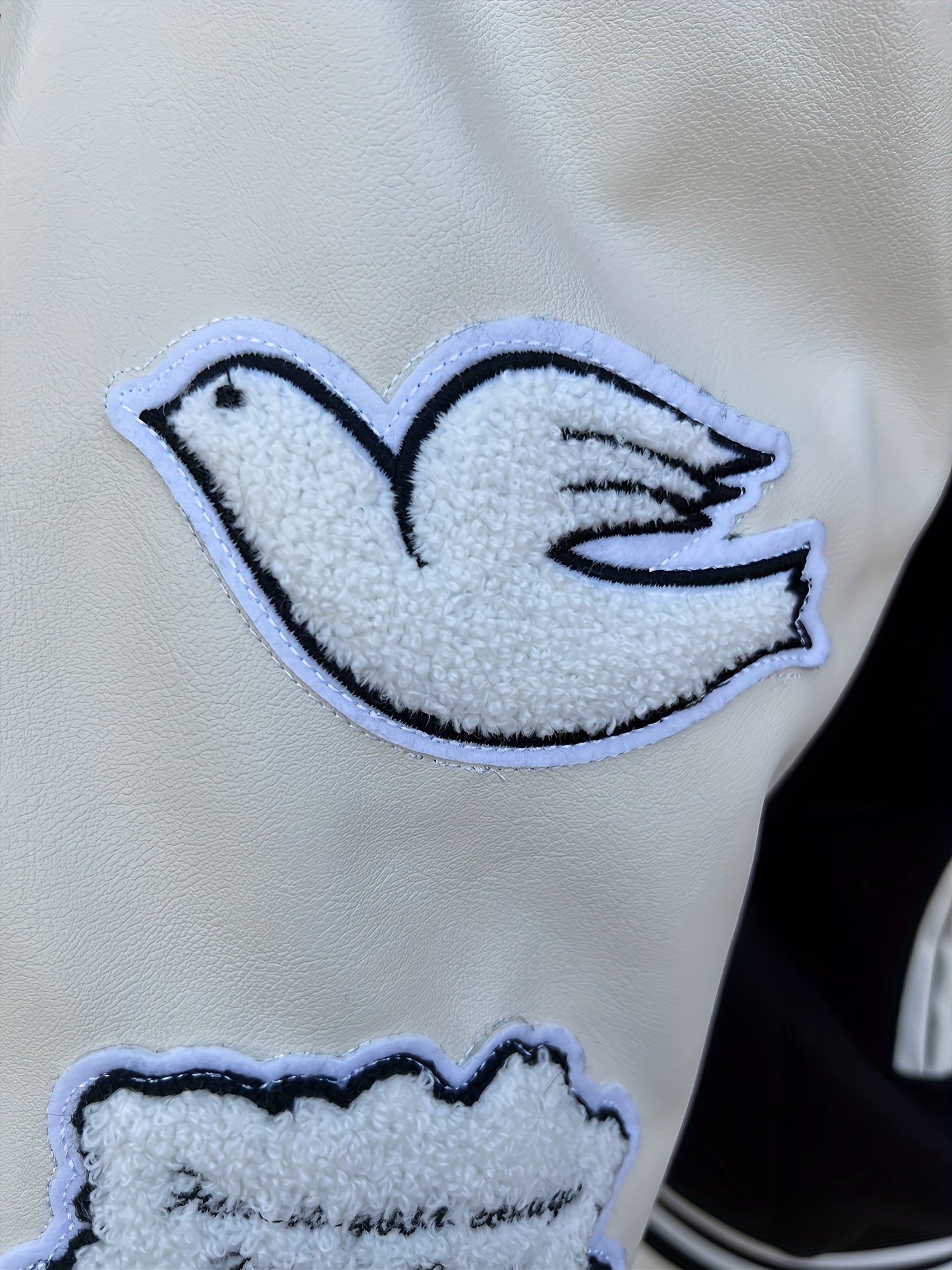 Varsity Chic Jacket - Color-Blocked Button-Up with Stitched Fabric, Casual Spring and Fall Essential for School and Baseball Fans - Men's Relaxed Fit