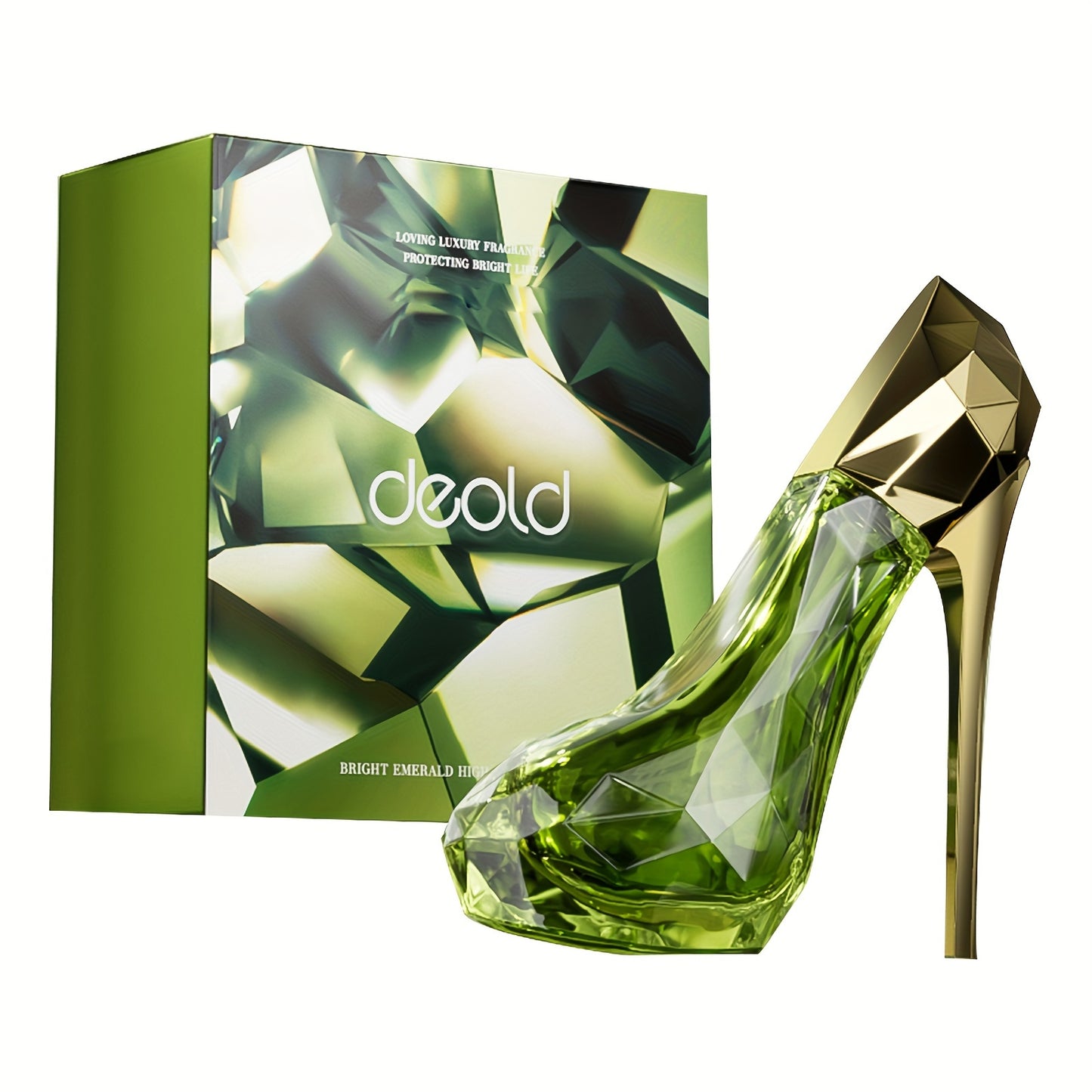 High Heel Styling Perfume Eau De Parfum Spray Rose Jamine Natural Fragrance Parfum Lasting And Charming Personal Perfume for Women And Girls 30ML Valentine'S Day Gift