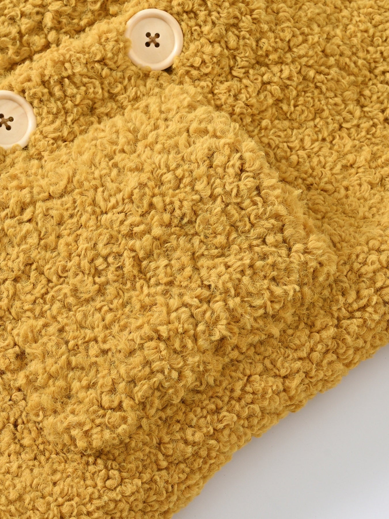 Girls' Cozy Fleece Jacket - Two-Tone Color Block with Plush Lining, Long Sleeves & Button Front, Casual Korean Style Winter Outerwear for Youngsters, Youngsters'S Winter Jacket | Buttonup Front Jacket | Plush Lining Jacket