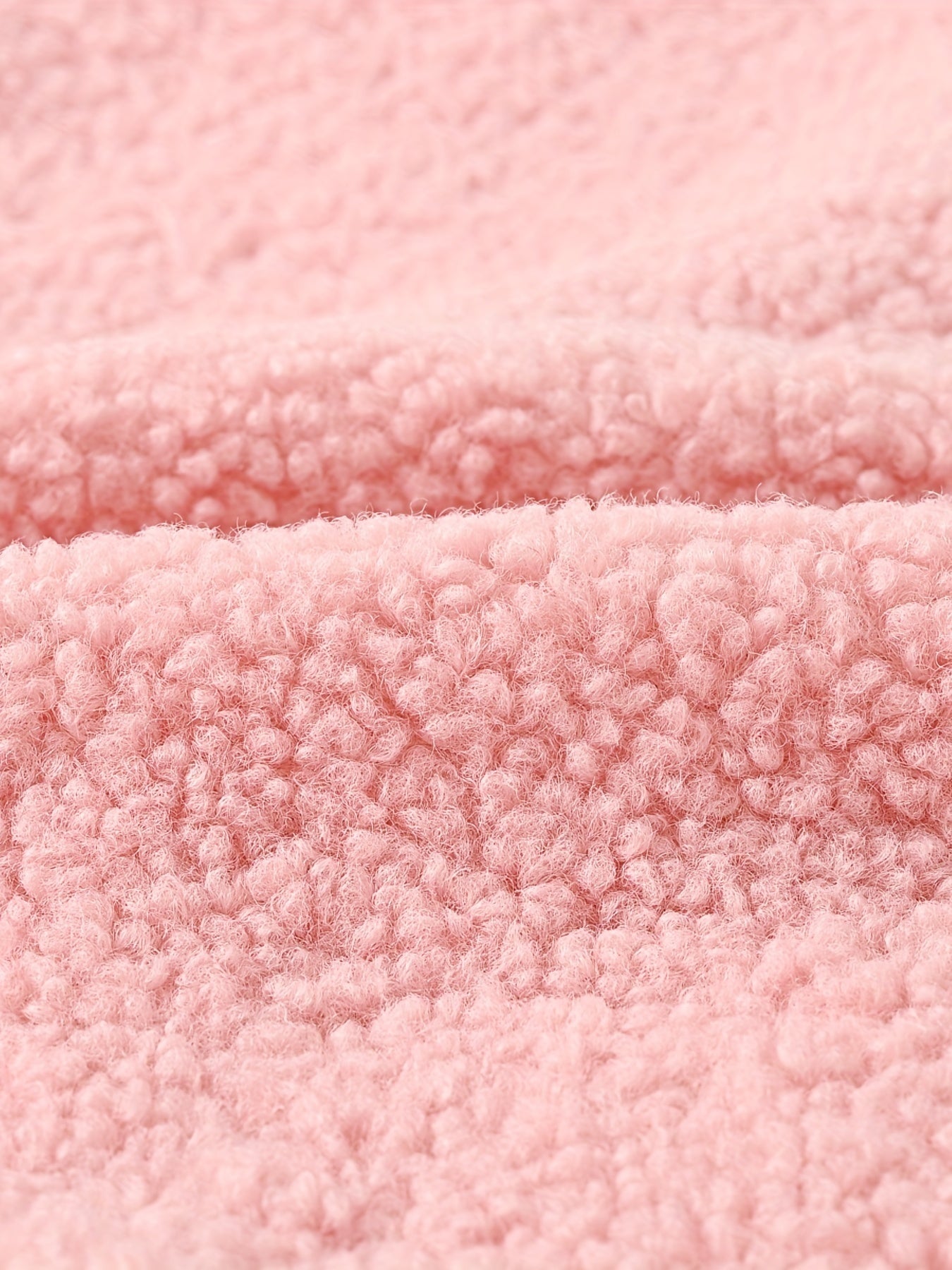 Girls' Cozy Fleece Jacket - Two-Tone Color Block with Plush Lining, Long Sleeves & Button Front, Casual Korean Style Winter Outerwear for Youngsters, Youngsters'S Winter Jacket | Buttonup Front Jacket | Plush Lining Jacket