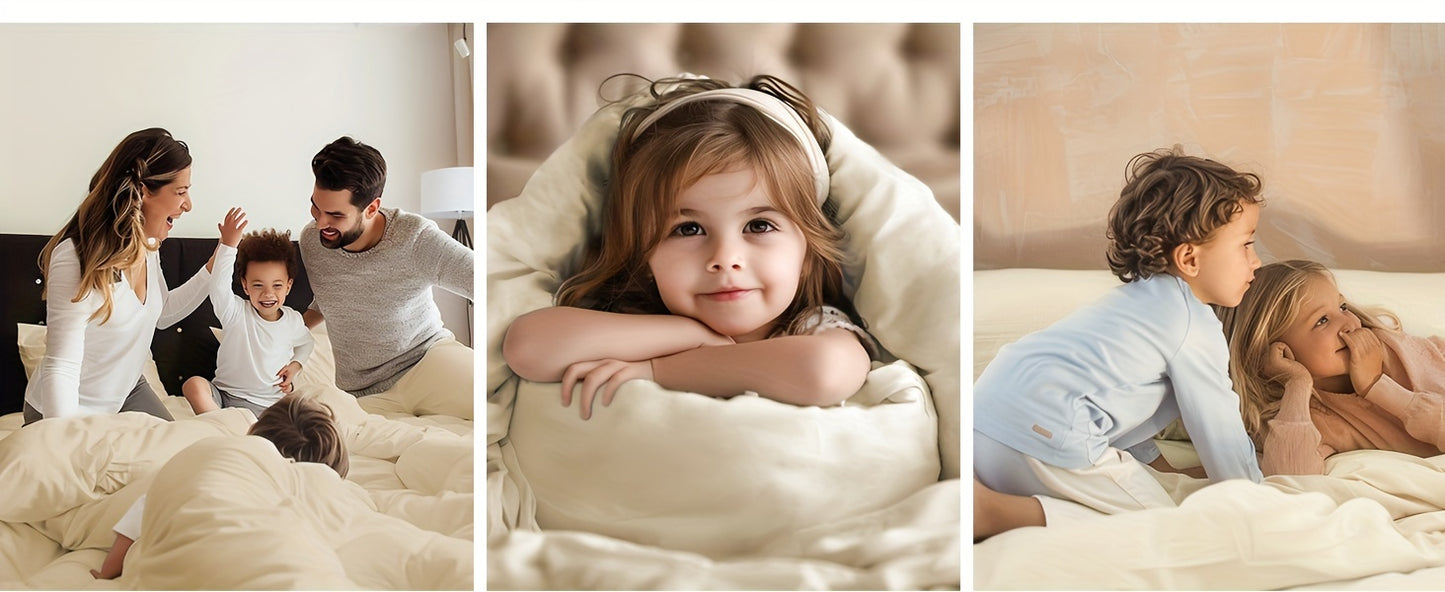 ClevaHome 6pcs Sheet Set Deep Pocket- Ultra Soft Machine Washable Luxury Bed Sheet Set - Shrinkage & Fade Resistant Embroidered Bedding Sheet, Christmas Bedding Supplies Replacement (4PCS for TWIN Size Sheet)