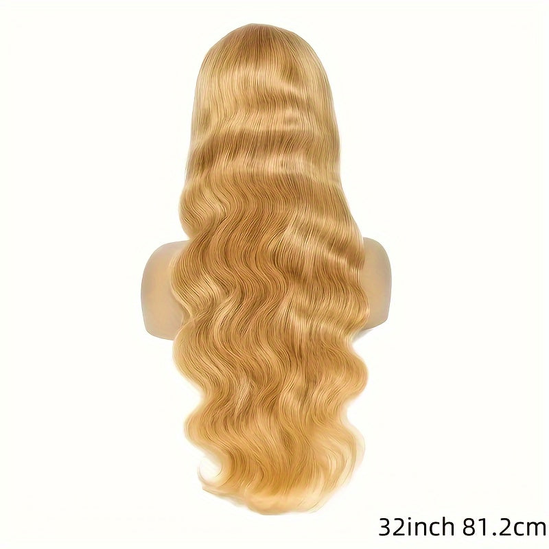 Hot Selling New Styles13x6 Ombre Honey Blonde Lace Front Wigs Human Hair, 27# Frontal Wigs Pre Plucked Bleached Knots Transparent Lace Front Wig Human Hair For Black Women Glueless Human Hair Wig