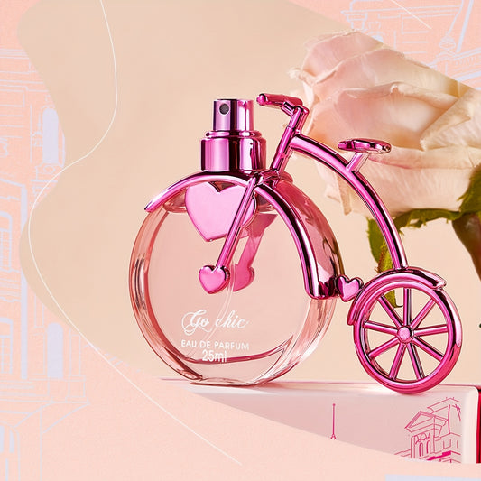 25ML Pink Intense Perfume Bike Styling Refreshing Oriental Floral Fragrance Parfum Spray with Gift Box Package Lasting and Charming Personal for Women